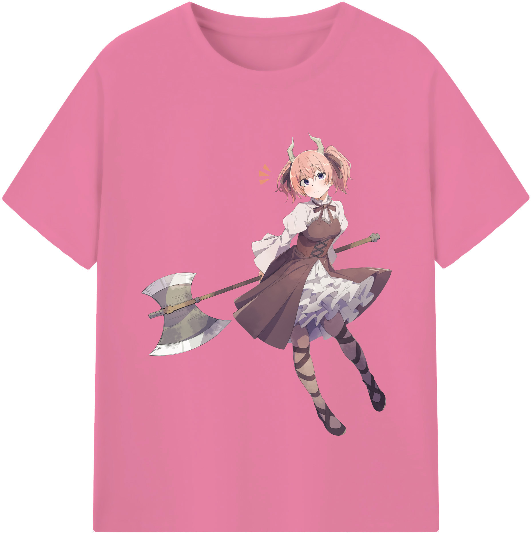 （画像用） 葬送のフリーレン Frieren 綿100％半袖Tシャツ（フロントプリント）